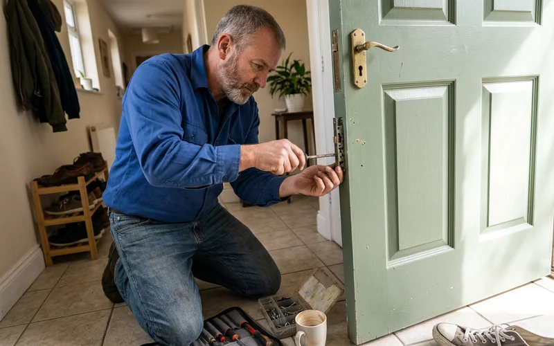 Existing lock being serviced rather than replaced